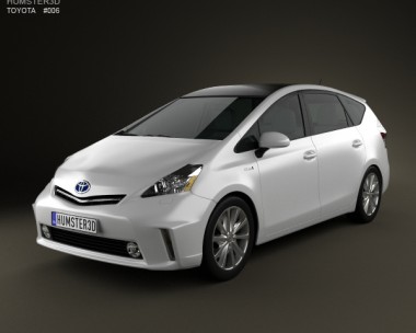 Toyota Prius V 3D Model