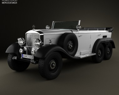 Mercedes-Benz G4 Offroader 1939 3D Model