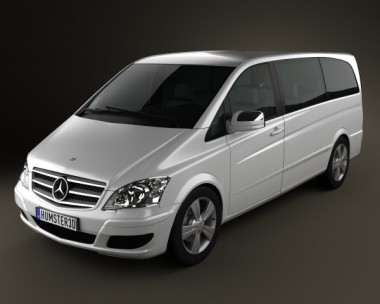Mercedes-Benz Viano Long 3D Model
