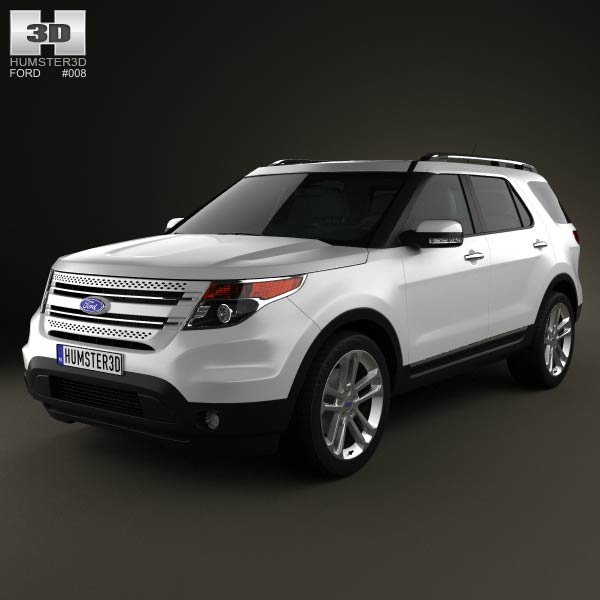 Ford Explorer 2011 3D model