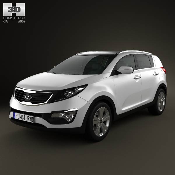 Kia Sportage 2011 3D model