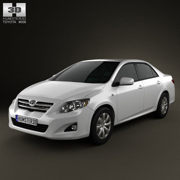 Toyota Corolla 2010 3D model