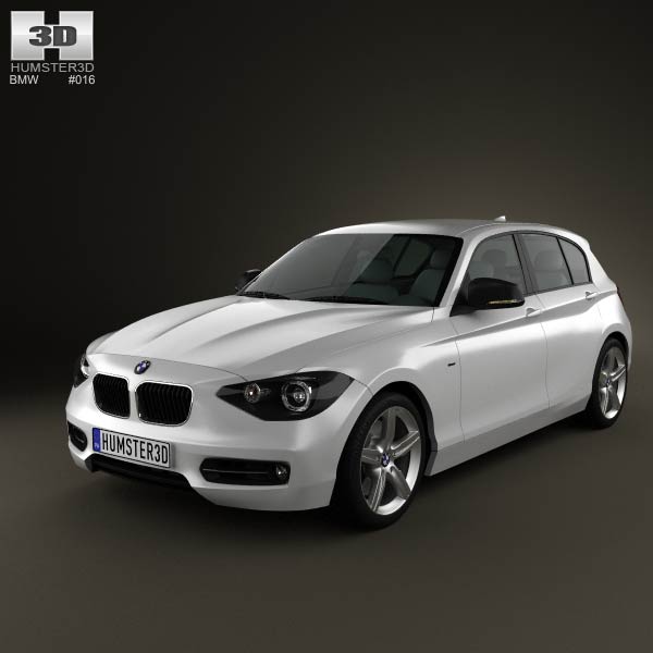 BMW 1 Series (F20) 5-door 2011 3D model