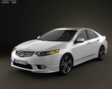 Honda Accord Sedan Type S 2011 3D Model