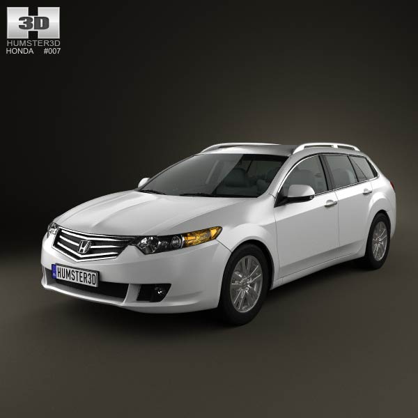 Honda Accord Tourer 2009 3D model