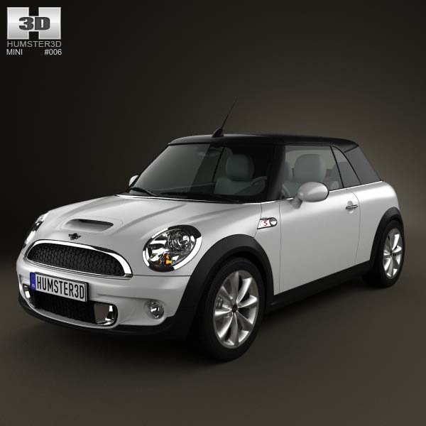 Mini Cooper S Convertible 2011 3D model