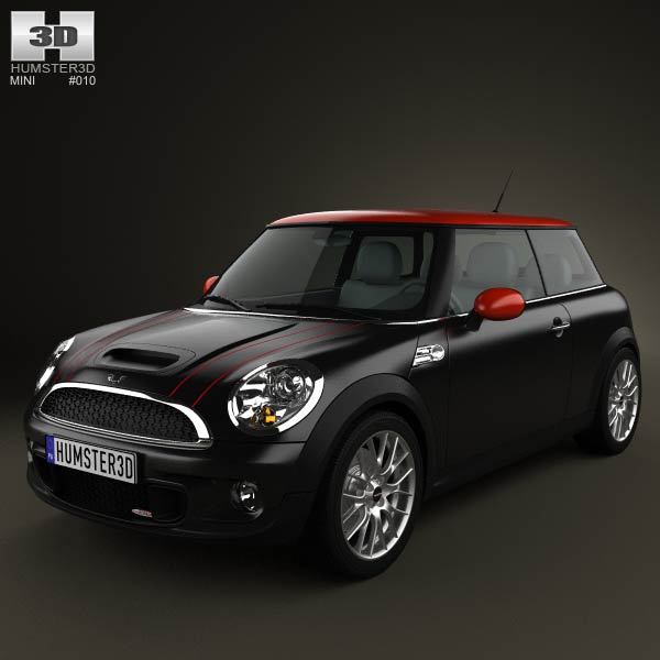 Mini John Cooper Works 2011 3D model
