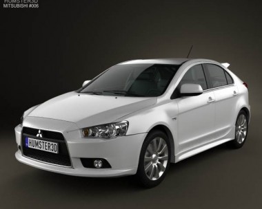 Mitsubishi Lancer Sportback 3D Model