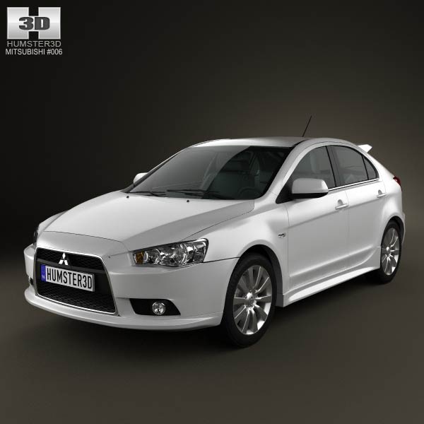 Mitsubishi Lancer Sportback 3D model