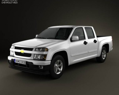 Chevrolet Colorado Crew Cab 2012 3D Model