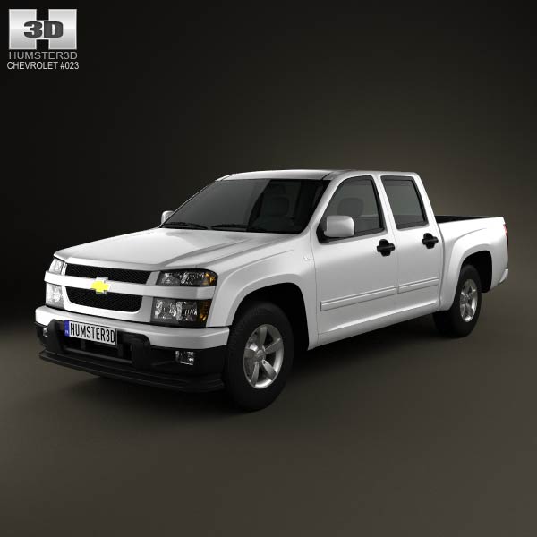 Chevrolet Colorado Crew Cab 2012 3D model