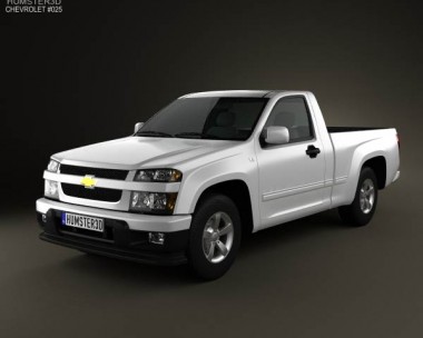 Chevrolet Colorado Regular Cab 2012 3D Model