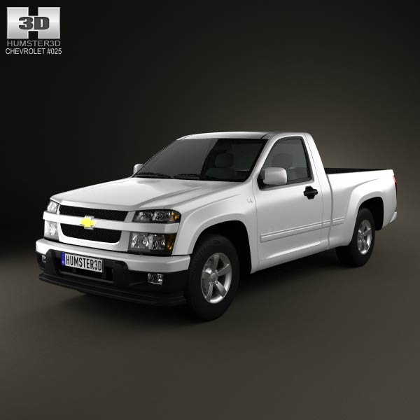 Chevrolet Colorado Regular Cab 2012 3D model