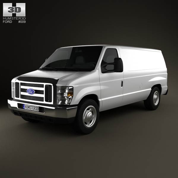 Ford E-series Van 2011 3D model