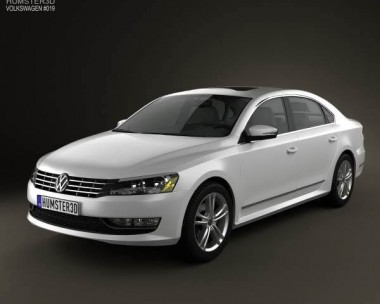 Volkswagen Passat US 2012 3D Model