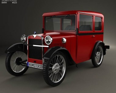 BMW DiXi 1928 3D Model