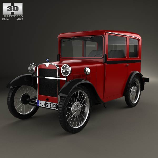 BMW DiXi 1928 3D model