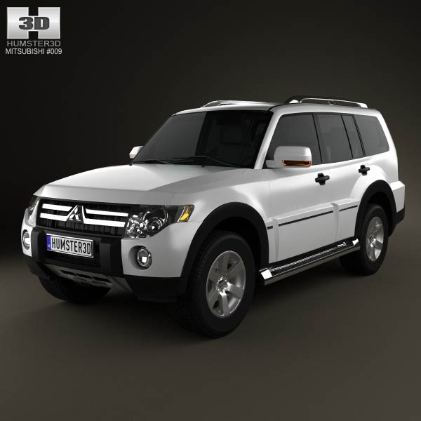 Mitsubishi Pajero Wagon 5-door 2009 3D model