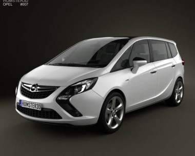 Opel Zafira Tourer 2012 3D Model