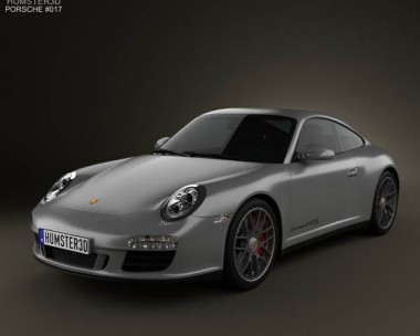 Porsche 911 Carrera 4GTS Coupe 2011 3D Model