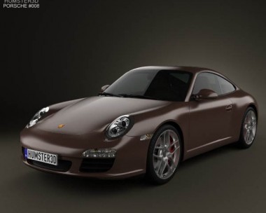 Porsche 911 Carrera S Coupe 2011 3D Model
