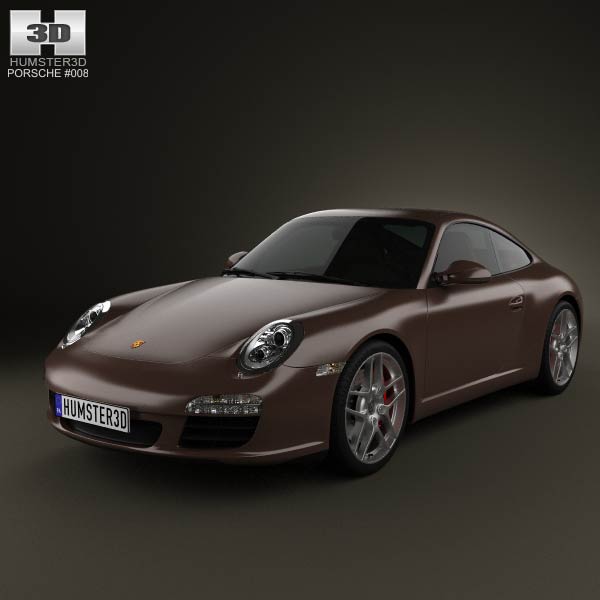 Porsche 911 Carrera S Coupe 2011 3D model