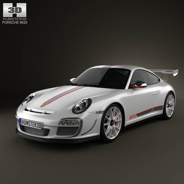 Porsche 911 GT3RS 2011 3D model