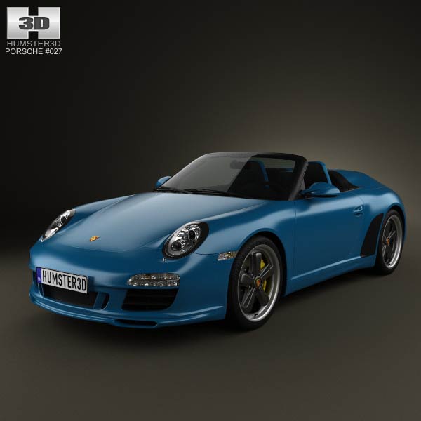 Porsche 911 Speedster 2011 3D model