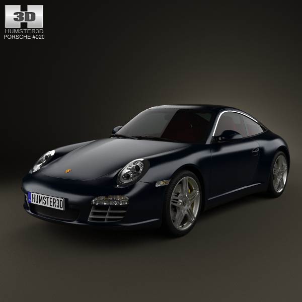 Porsche 911 Targa 4S 2011 3D model