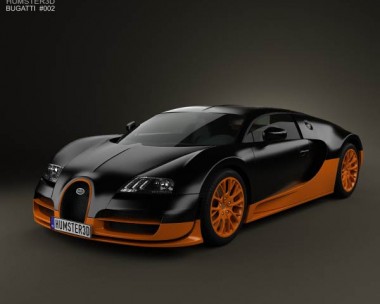 Bugatti Veyron Grand-Sport World-Record-Edition 2011 3D Model