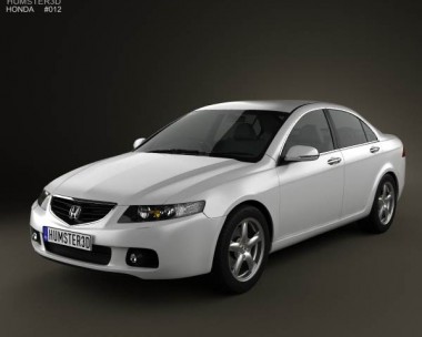 Honda Accord sedan 2003 3D Model