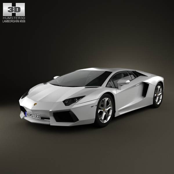 Lamborghini Aventador 2012 3D model