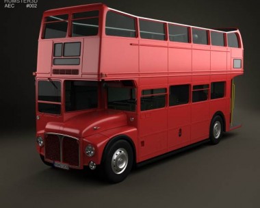 AEC Routemaster RMC 1954 3D Model