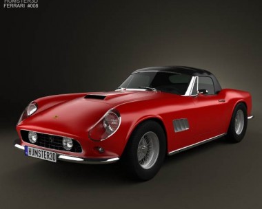 Ferrari 250 GT California Spider 1958 3D Model