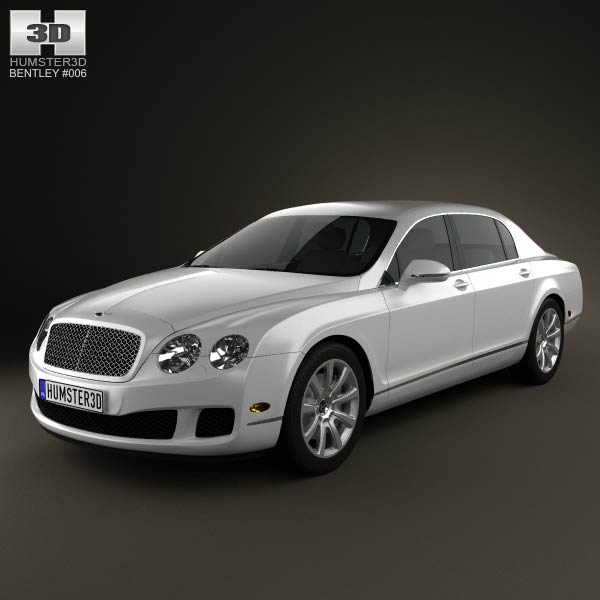 Bentley Continental Flying Spur 2012 3D model