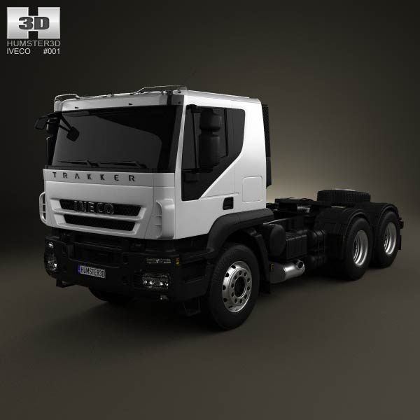 Iveco Trakker Tractor 2012 3D model