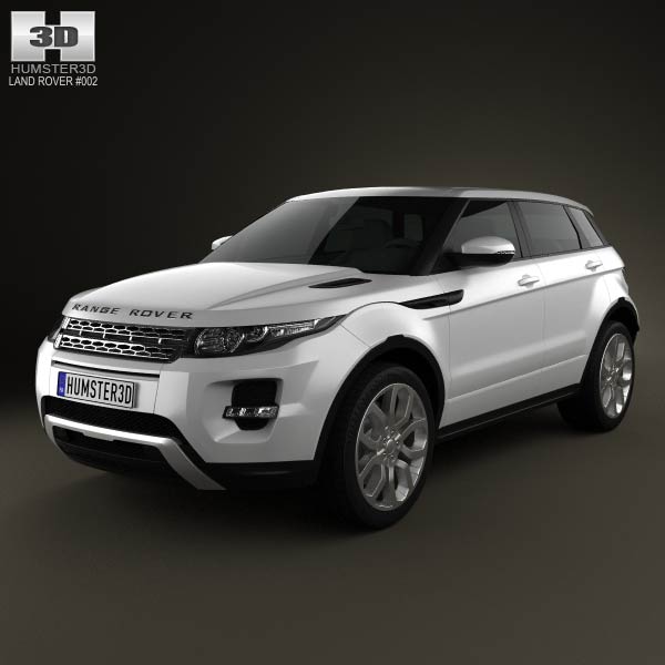 Range Rover Evoque 2012 5-door 3D model