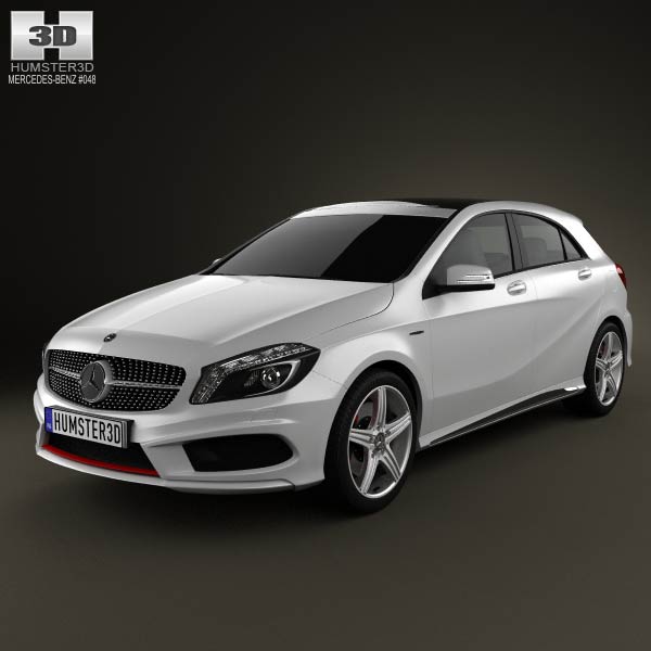 Mercedes-Benz A-class 2013 3D model