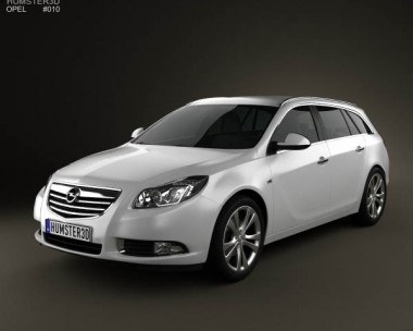 Opel Insignia Sports Tourer 2009 3D Model