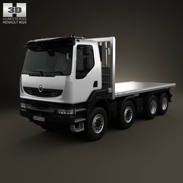 Renault Kerax Beavertail Plant 2011 3D model