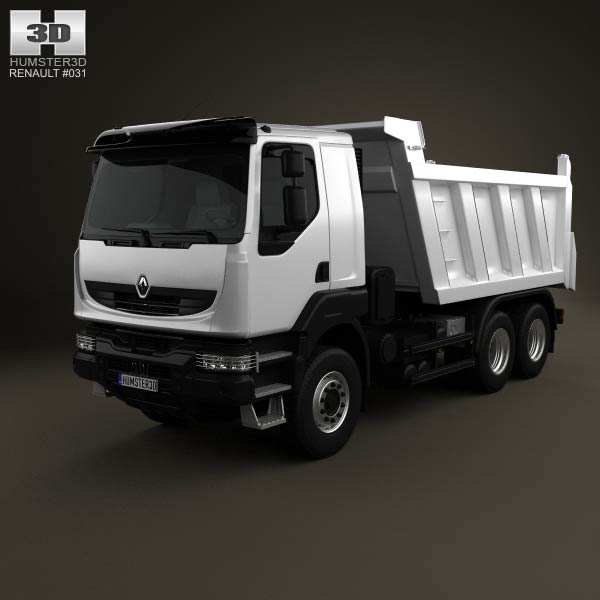 Renault Kerax Tiper 2011 3D model