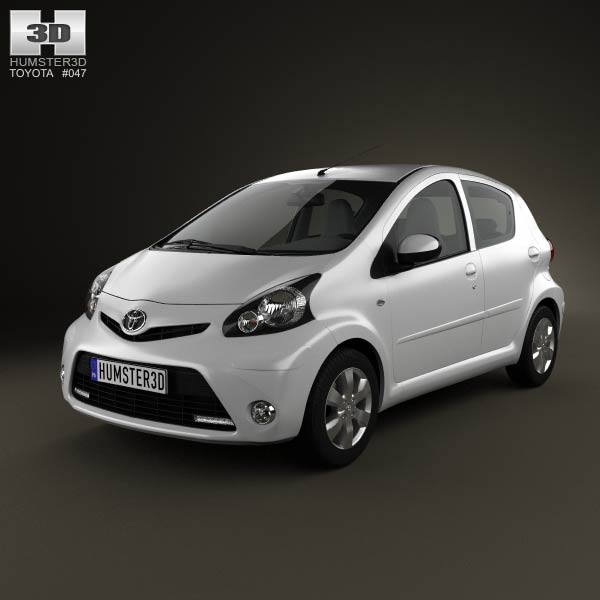 Toyota Aygo 5-door 2013 3D model