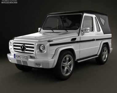 Mercedes-Benz G-Class Cabriolet 3-door 2011 3D Model