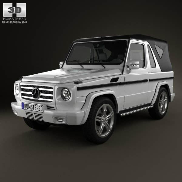 Mercedes-Benz G-Class Cabriolet 3-door 2011 3D model
