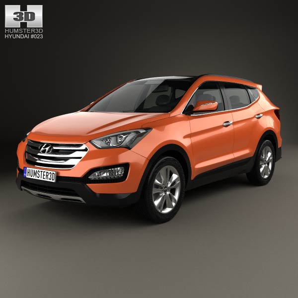 Hyundai Santa Fe Sport 2013 3D model
