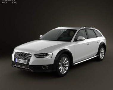 Audi A4 Allroad 2013 3D Model