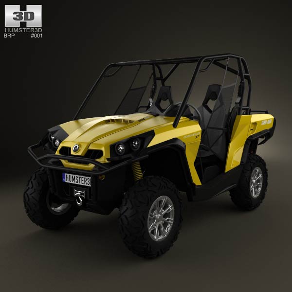 BRP Can-Am Commander XT 2012 3D model