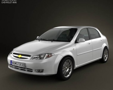Chevrolet Lacetti Hatchback 2011 3D Model