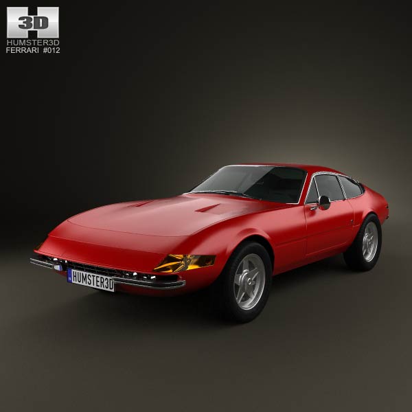 Ferrari 365 Daytona GTB/4 1968-1973 3D model