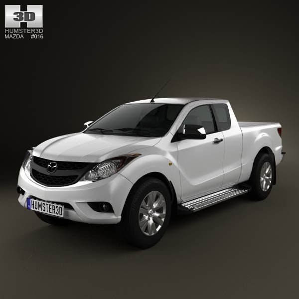 Mazda BT-50 Crew Cab 2012 3D model